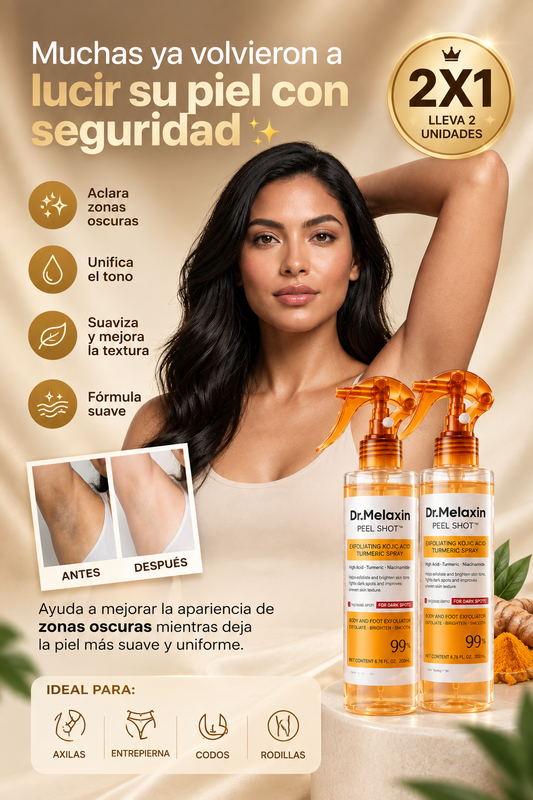 Exfoliante Aclarador Corporal Peel Shot®